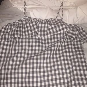 Gingham tank!